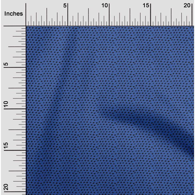 oneOone Organic Cotton Poplin Twill Fabric Dot Block Print Fabric By Yard 42 Inch Wide