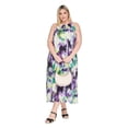 thumbnail image 2 of Lane Bryant Women's Plus Halter Dress, 2 of 6