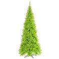 thumbnail image 1 of Vickerman 5.5' Lime Fir Artificial Christmas Tree with 300 Aqua LED Lights, 1 of 3