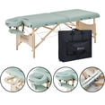 thumbnail image 1 of MHP Paradise Ulco S28 Portable Massage Table(Lily Green Vinyl w/ Nature legs), 1 of 7