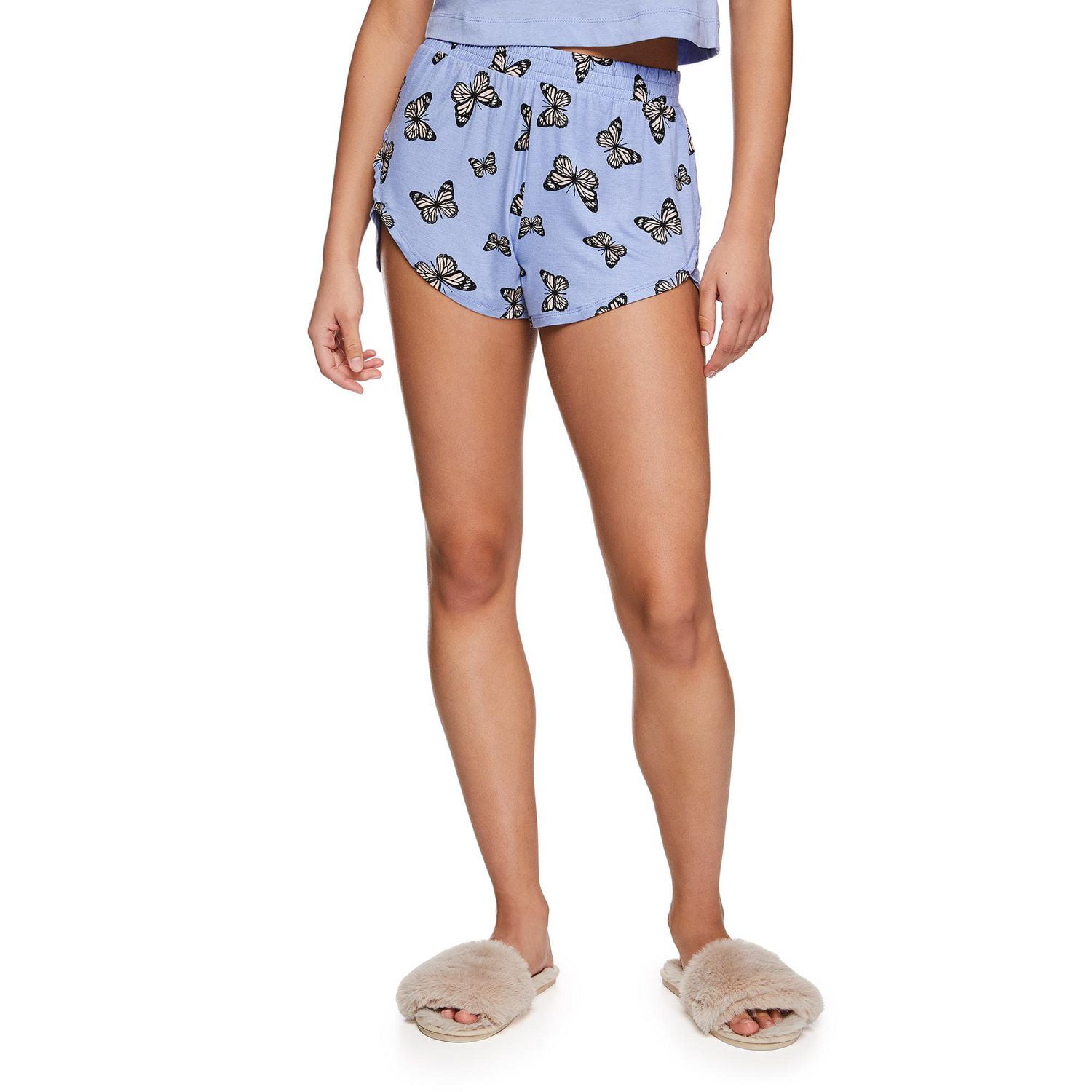 No Boundaries Women's High-Waisted Dolphin Short