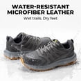 thumbnail image 2 of FitVille Chaussures de Randonnée Extra Larges pour Hommes avec Soutien de la Voûte Plantaire, Confort, Chaussures d'Extérieur pour Hommes, 2 of 6