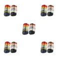 thumbnail image 3 of Thinsony Golf Head Covers PU Portable Protector Travel Athlete Golf for Training Multi Color Small 10 Pcs 5Set, 3 of 6