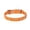 Orange, variant on Leather Cat Collar with Elastic Band and Adjustable Star Moon Buckle for Small Medium Large Feline