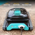 thumbnail image 3 of Dolphin Liberty 300 Cordless Robotic Pool Vacuum Cleaner — Simple Inductive Charging — Click-Up for Easy Removal — Ideal for Above and In-Ground Pools up to 33 FT in Length, 3 of 5