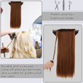 thumbnail image 4 of Hair Extension Holder 2 Pieces Acrylic Hair Extension Hanger Portable Extension Holder Wig Storage Rack Hair Extension, 4 of 5