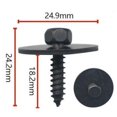 thumbnail image 2 of 6x Under Engine Sheet Metal Under Cover Screw 0019906036 For Benz W203 W204 W207, 2 of 11