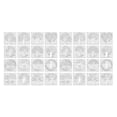thumbnail image 3 of maskred 16pcs Unleash Creativity Wide Range Of Reusable Stencils Endless Possibilities 16pcs 2Set, 3 of 6