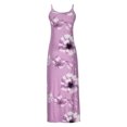 thumbnail image 5 of zanvin Robes d'Invitée de Mariage pour Femmes, Robe Longue d'Été Décontractée pour Femmes à Imprimé Floral, Amincissante, à Bretelles, pour Fête, 5 of 5