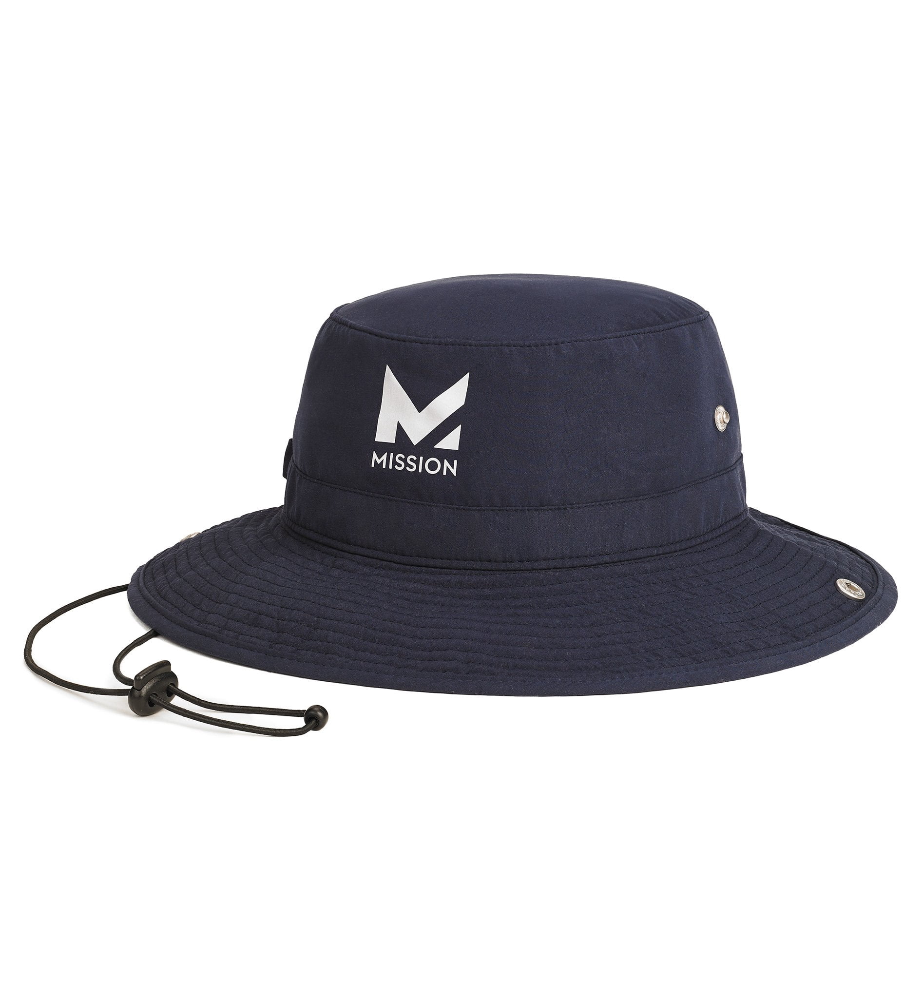 Mission Adult Unisex Cooling Bucket Hat, Evaporative Cooling Technology, One Size, Navy