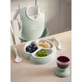thumbnail image 2 of BabyBjorn Ensemble Repas, 4 Pcs, Vert Poudre, 2 of 5