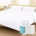 thumbnail image 2 of Ohufall Drap Grand Jetable Épaissi Drap de Lit Format Double Portable pour Hôtel Voyage, 2 of 7