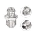 thumbnail image 4 of Unique Bargains Nickel-Plated Iron Straight Hydraulic Grease Fitting M8 x 1mm Thread 50 Pack, 4 of 5