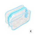 thumbnail image 1 of Waterproof Travel Bag Set Transparent Makeup Toiletry Clear NEW Wash Pouch F2Z4, 1 of 6