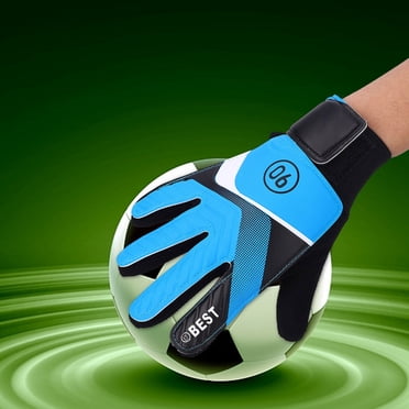 Greensen Kids Children Goalkeeper Glove Non-Slip Latex Soccer Finger Gloves, Soccer Glove, Goalkeeper Glove