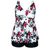 thumbnail image 3 of Kawell Plus Size Tankini Swimsuits for Women Blouson Tankini Tops with Swim Shorts Two Piece Bathing Suits, 3 of 4