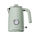 thumbnail image 1 of LONGDEEM Portable Electric Tea Kettle, 1L Stainless Steel Mini Water Boiler, Fast Boil with Auto Shut-Off and Cool Touch Exterior, Green, 1 of 9