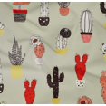 thumbnail image 5 of oneOone Georgette Viscose Fabric Leaves & Floral Block Decor Fabric Printed BTY 42 Inch Wide, 5 of 5