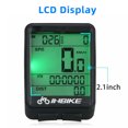 thumbnail image 2 of Compteur de Vitesse GPS Sans Fil avec Rétroéclairage LCD pour Vélo, 2 of 8