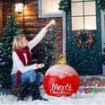 thumbnail image 5 of Décorations de Boule Gonflable de Noël 60CM pour Extérieur, Cour, Porche et Jardin - PVC Résistant aux Intempéries, Sans Lumières Incluses, 5 of 5
