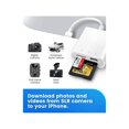 thumbnail image 4 of SD Card Reader for iPhone iPad, Trail Game Camera Micro SD Card Reader Viewer, SLR Cameras SD Reader with Dual Slot, Photography Memory Card Adapter, Plug and Play, 4 of 7