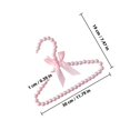 thumbnail image 4 of OULII Pink Small Hangers for Kids Clothes 3Pcs, 4 of 8