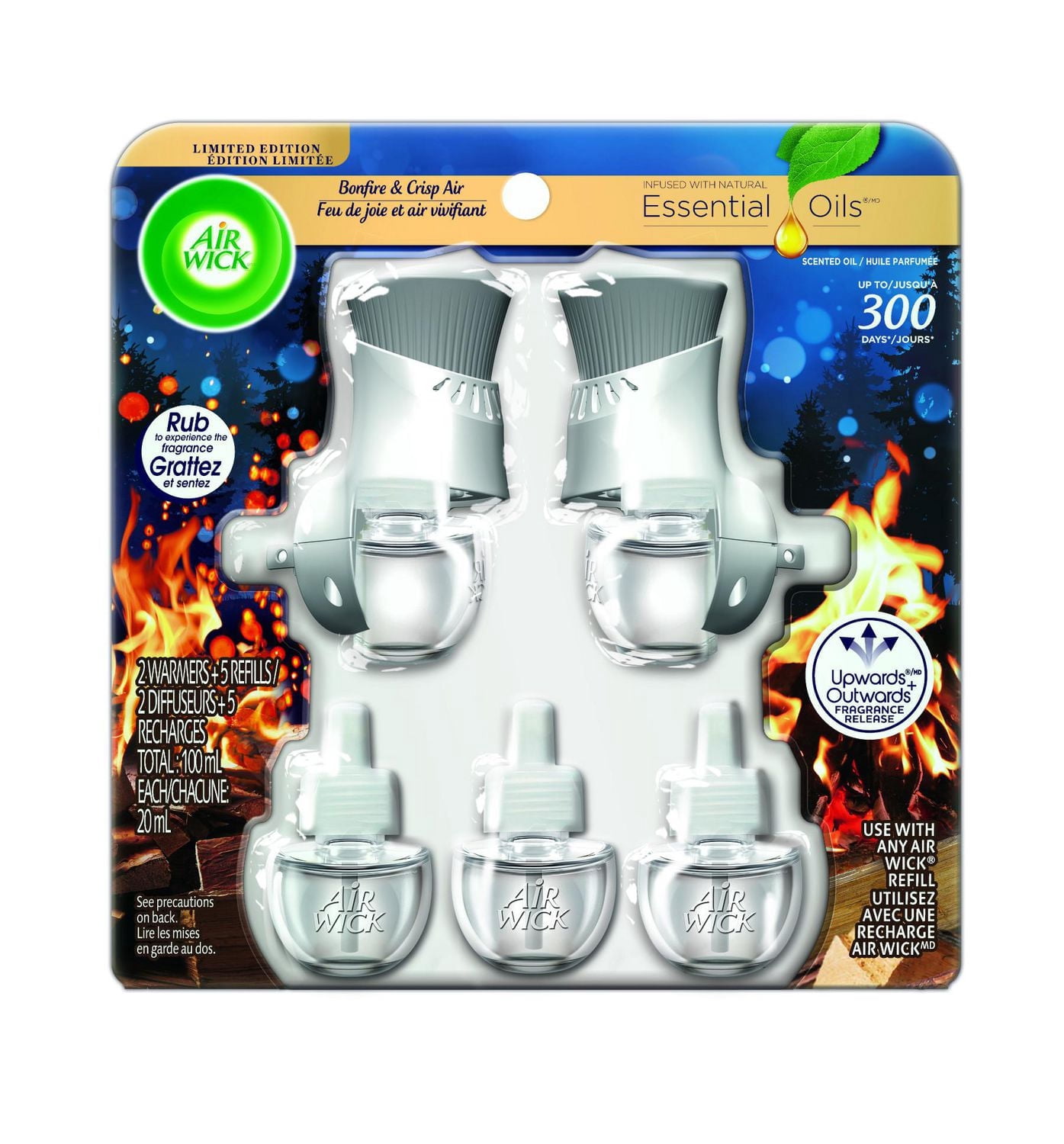 AIR WICK® SCENTED OIL - Kit - 2+5 Fresh Watermelon and Berries 6/(5x20) mL