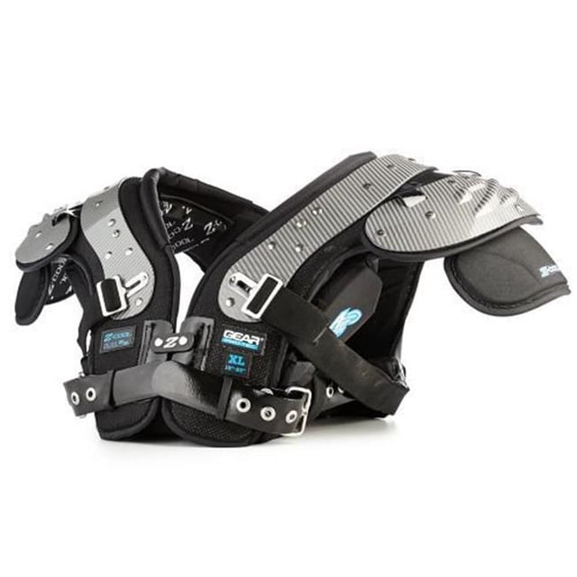 Gear Pro-Tec 1454169 Z-Cool Adult ZC55 OL & DL Shoulder Pads, Medium