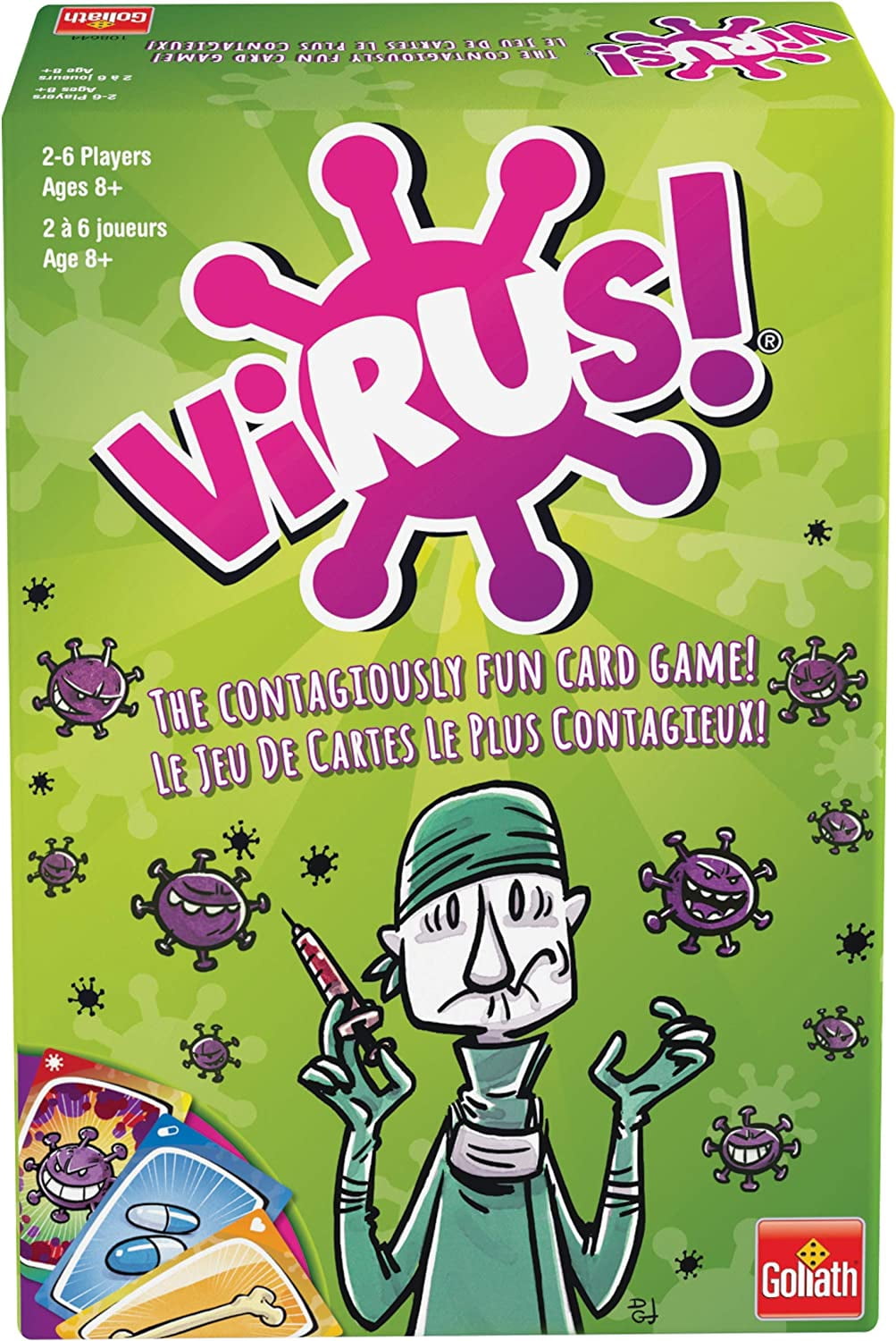 Virus Card Game The Contagiously Fun Card Game, Green