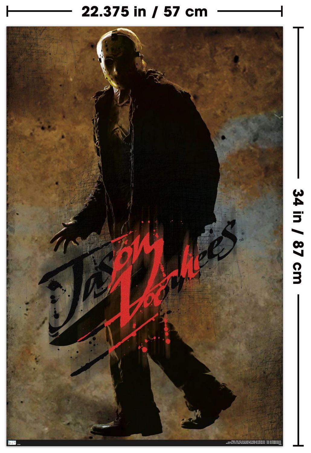 Friday the 13th - Jason Wall Poster, 22.375" x 34"