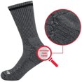 thumbnail image 3 of Chaussettes de Travail pour Hommes en Coton Coussinées, Chaussettes de Sport Athlétiques de Randonnée, Lot de 6 Paires, 3 of 7