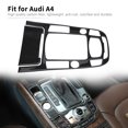 thumbnail image 1 of Autocollant de Panneau de Levier de Vitesses, Panneau de Console Centrale Garniture Résistant aux Rayures en Fibre de Carbone Protection Anti-Usure 2pcs / Set pour Voiture, 1 of 8