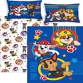 thumbnail image 2 of Pat' Patrouille Ensemble de Draps pour Enfant avec Couette Réversible, Lit Simple en Sac - Ensemble 4 Pcs pour Enfants, 2 of 9