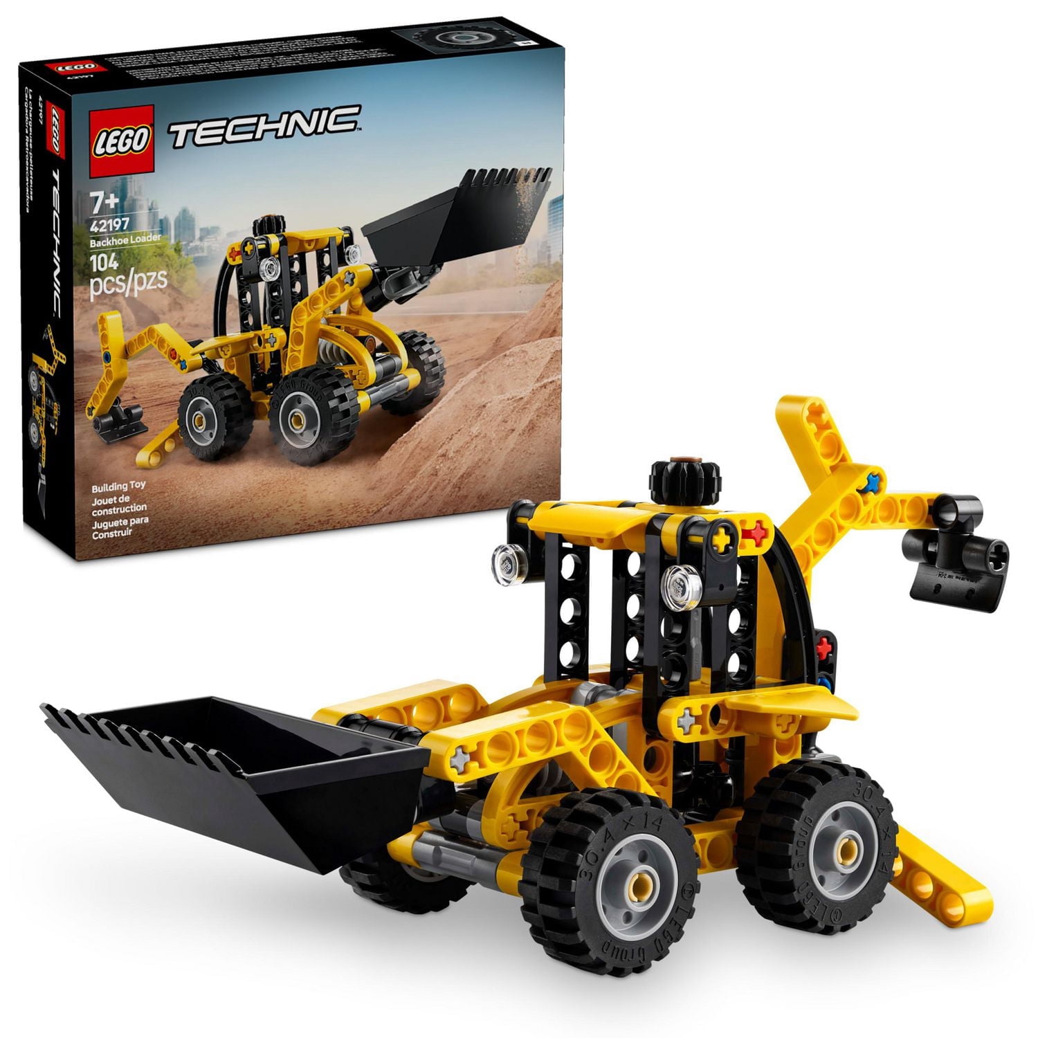 LEGO Technic La chargeuse-pelleteuse 42197 Ensemble de construction (104 pièces)