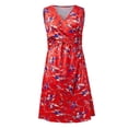 thumbnail image 1 of DPTALR Grossesse Col Rond Robe Débardeur Sans Manches Tenue Multifonction Été Vêtements d'Allaitement Imprimés Fashable, 1 of 4