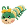 thumbnail image 1 of Adorable Caterpillar Ver Ondulant Dormant Peluche Verte, 1 of 8