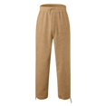 thumbnail image 4 of Men‘S Casual Solid Jogging Elastic Mid Waisted Sports Pants With Pockets Streetwear, 4 of 4