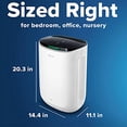 thumbnail image 2 of Filtrete Smart Air Purifier &amp; Air Quality Monitor Medium Rooms, up to 150 sqft, Alexa Enabled, Wi-Fi Simple Setup, True HEPA Filter for Allergens, Dust, Bacteria, &amp; Viruses, Alexa, 2 of 11