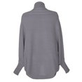 thumbnail image 4 of DPTALR Women's Kimono Cable Knitted Slouchy Oversized Wrap Cardigan Sweater, 4 of 9