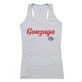 thumbnail image 1 of W Republic 557-187-HGY-04 Gonzaga University Womens Script Tank Top, Heather Gray - Extra Large, 1 of 1