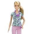 thumbnail image 4 of Poupée ​Barbie Infirmière, Blonde, 4 of 6