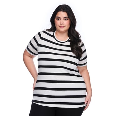Lane Bryant Women'S Plus Crew-Neck T-Shirt