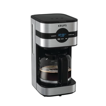 KRUPS Simply Brew Digital Screen Electric Coffee Maker, 10-Cup