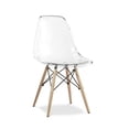 thumbnail image 4 of Chaise en bois transparent Heavenly Collection ENSEMBLE DE 2, 4 of 7