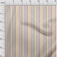 thumbnail image 3 of oneOone Velvet Peach Fabric Stripes Sewing Craft Projects Fabric Prints By Yard 58 Inch Wide, 3 of 5