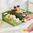 thumbnail image 4 of Meitianfacai Refrigerator Food Pantry Organizer And Storage Beverage Organizer Refrigerator Beverage Beer Can Dispenser Cosmetic Storage Box Kitchen Storage Box, Green, 4 of 6