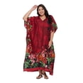 thumbnail image 1 of Caftans Longs pour Femmes Grande Taille Robe Caftan Robe de Soirée Fête Été Plage Robe d'Été Manches Kimono Longues Robes Décontractées en Ligne, 1 of 7