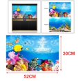 thumbnail image 4 of Youkk Beautiful PVC Aquarium Background Poster Vibrant Fish Tank Decoration Landscape 30x52cm 1Set, 4 of 6