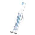 thumbnail image 3 of Sale Today Clearance! Portable Orthodontic Toothbrush Teeth Toothpaste Toothbrush 2 In 1 Folding Travel Soft Bristle Toothbrush Toothbrush Organizer Toothpaste Toothbrush, 3 of 6