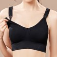 thumbnail image 1 of LSLJS Ladies Comfortable Breathable No Steel Ring Front Buckle Breastfeeding Bra Woman Underwear, 1 of 9